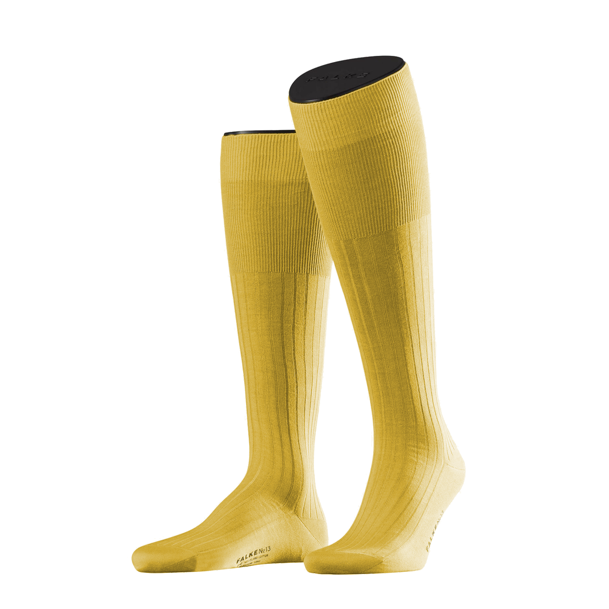 Falke Men's Run Socks In Sulphur Yellow - Moisture-Wicking Performance Socks